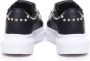 Just Cavalli Zwarte Sneakers Verhoog Stijl Mode Comfort Black Dames - Thumbnail 3