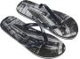 Just Cavalli Logo Heren Flip-Flops Beachwear Schoenen Black Heren - Thumbnail 8