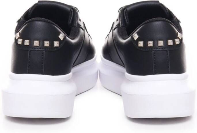 Just Cavalli Zwarte Sneakers Verhoog Stijl Mode Comfort Black Dames