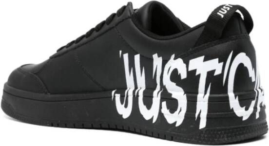 Just Cavalli Zwarte Sneakers voor Heren Black Heren