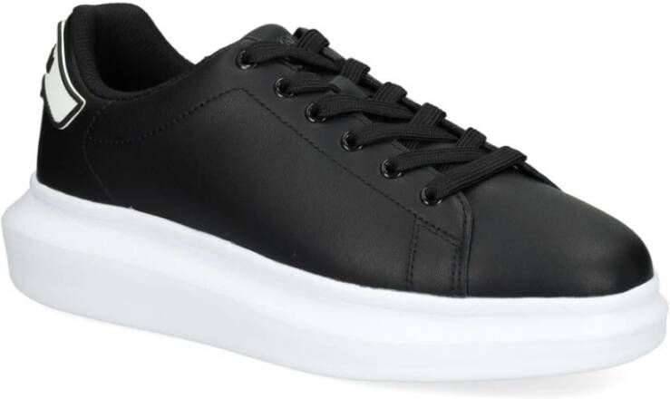 Just Cavalli Zwarte Sneakers voor Mannen Aw24 Black Heren