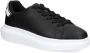 Just Cavalli Zwarte Sneakers voor Mannen Aw24 Black Heren - Thumbnail 4