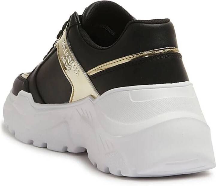 Just Cavalli Zwarte Sneakers voor Vrouwen Black Dames