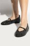 JW Anderson Kristalversierde Ballerina Flats Black Dames - Thumbnail 2