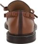 JW Anderson Bruin Leren Platte Schoenen met Strik Brown Dames - Thumbnail 4