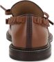 JW Anderson Bruine Leren Platte Schoenen met Strik Brown Heren - Thumbnail 3