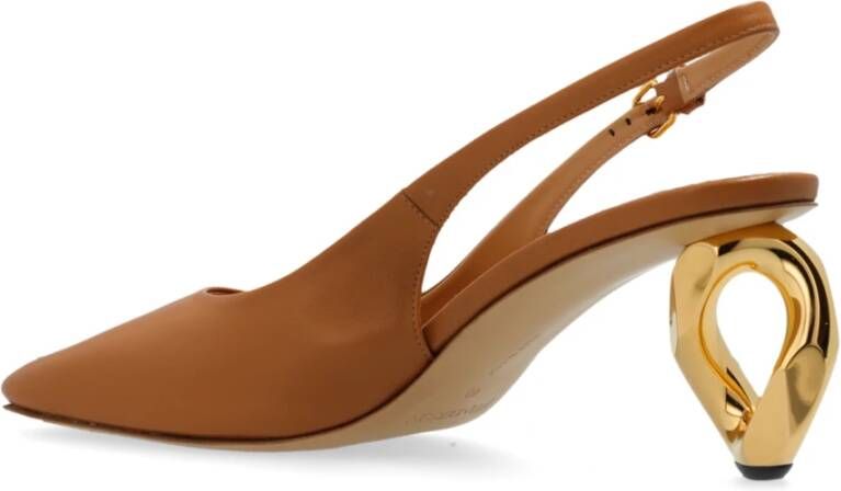 JW Anderson Catena hoge hakken Brown Dames