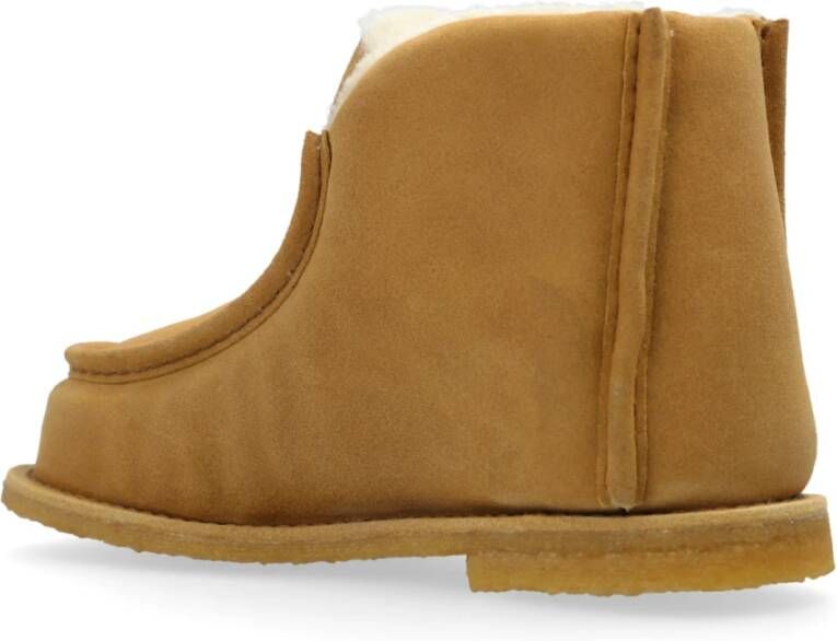 JW Anderson Enkellaarsjes voor de Sneeuw Beige Dames