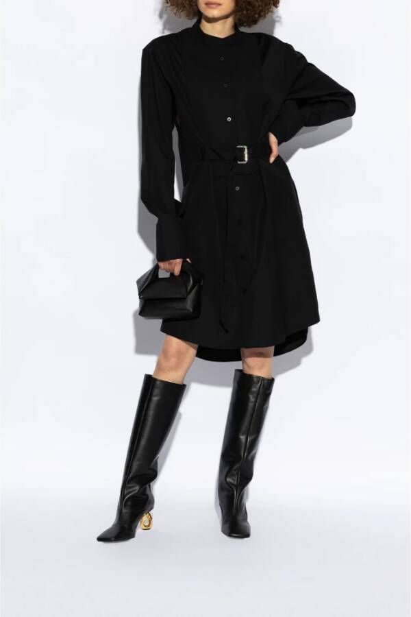 JW Anderson Gehakte laarzen 'Catena' Black Dames