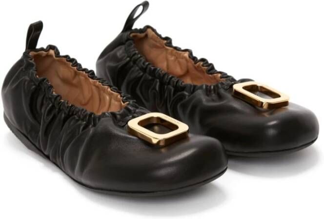 JW Anderson Gesp Ballerina Schoenen Black Dames