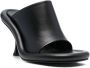 JW Anderson Zwarte Leren Bumper-Tube 100mm Muiltjes met Hak Black Dames - Thumbnail 7