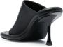 JW Anderson Zwarte Leren Bumper-Tube 100mm Muiltjes met Hak Black Dames - Thumbnail 8