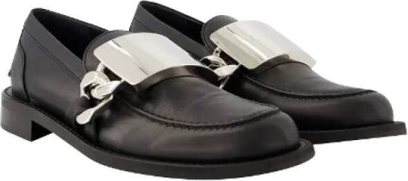 JW Anderson Leather flats Black Dames