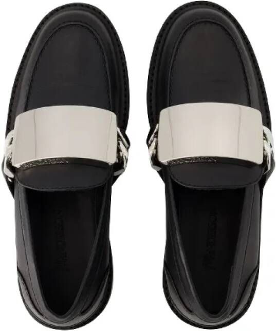 JW Anderson Leather flats Black Dames