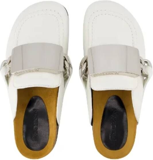 JW Anderson Leather flats White Dames