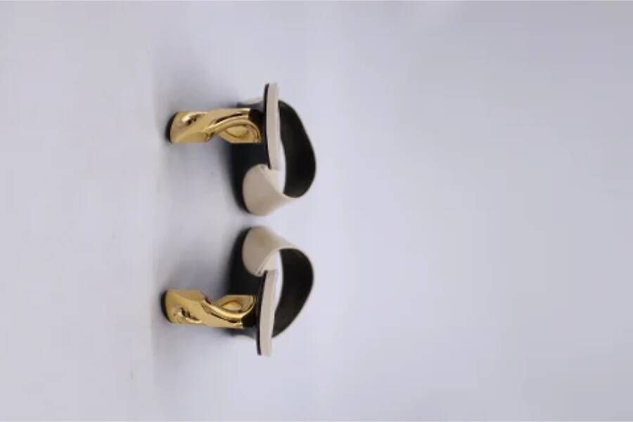 JW Anderson Leather mules Beige Dames