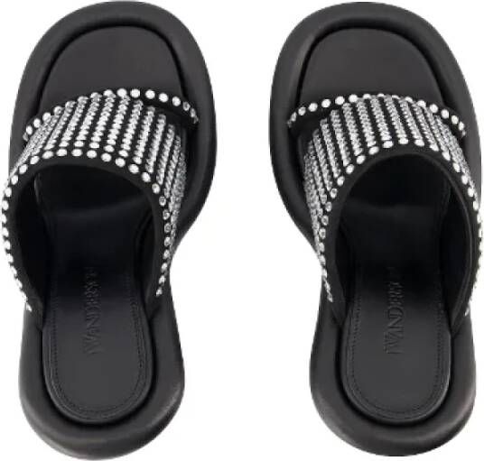 JW Anderson Leather sandals Black Dames