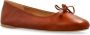 JW Anderson Leren balletflats Brown Dames - Thumbnail 4