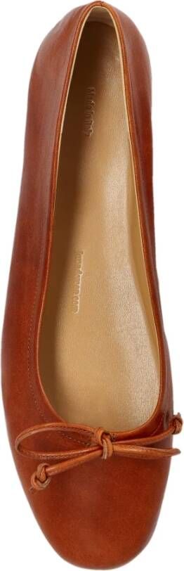 JW Anderson Leren balletflats Brown Dames