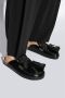 JW Anderson Leren pantoffels Black Dames - Thumbnail 2