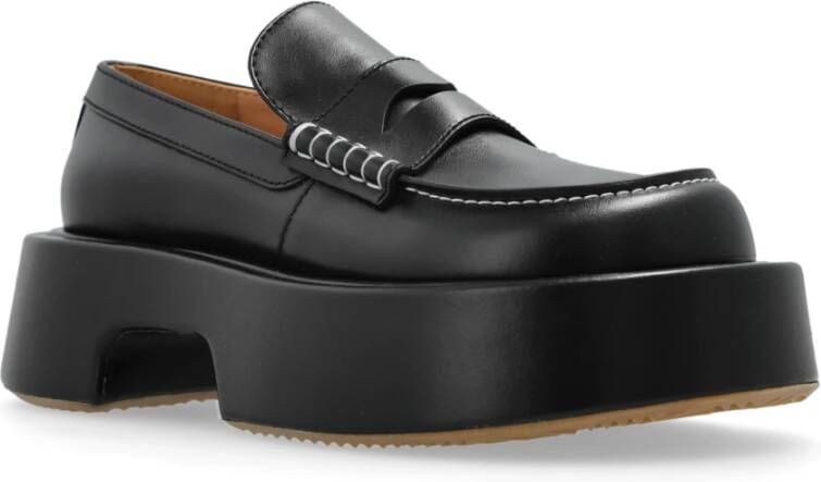 JW Anderson Leren schoenen Black Dames