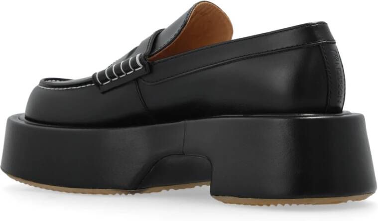 JW Anderson Leren schoenen Black Dames