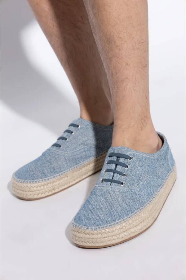 JW Anderson Leren schoenen Blue Heren