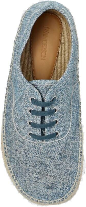 JW Anderson Leren schoenen Blue Heren