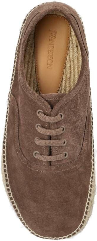 JW Anderson Leren schoenen Brown Heren