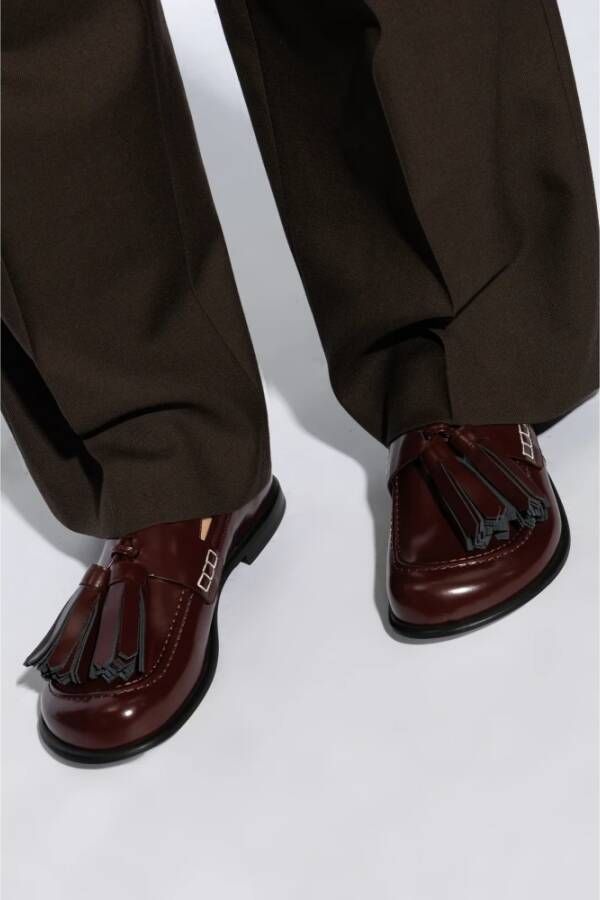 JW Anderson Loafers schoenen Brown Heren