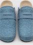 JW Anderson Raffia Muiltjes met Lederen Details Blue Dames - Thumbnail 5