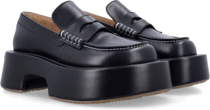 JW Anderson Platform Moccasin Schoenen voor Vrouwen Black Dames