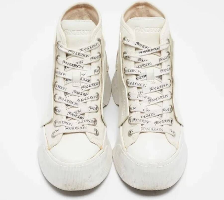 JW Anderson Pre-owned Canvas sneakers White Dames