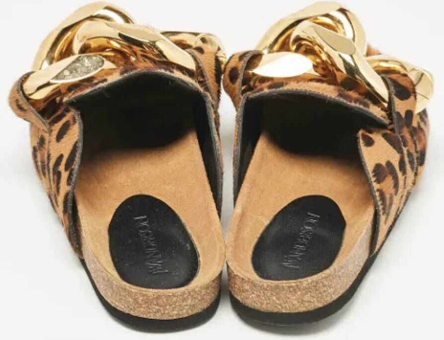 JW Anderson Pre-owned Fabric sandals Brown Dames