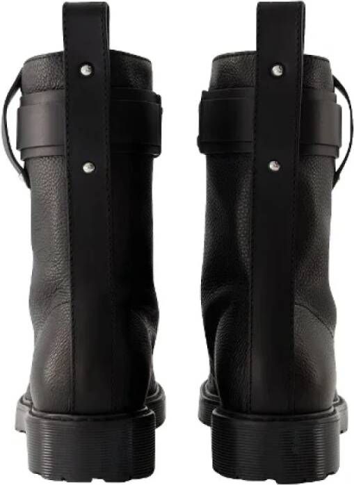 JW Anderson Pre-owned Leather boots Black Dames