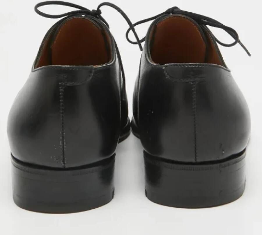 JW Anderson Pre-owned Leather flats Black Heren