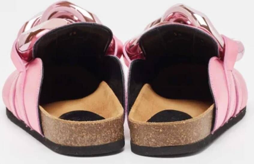 JW Anderson Pre-owned Leather mules Pink Dames