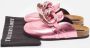 JW Anderson Pre-owned Leather mules Pink Dames - Thumbnail 8