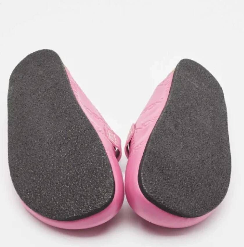 JW Anderson Pre-owned Leather mules Pink Heren