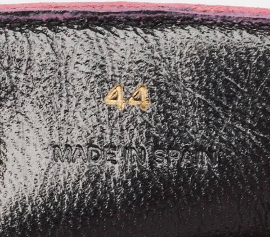 JW Anderson Pre-owned Leather mules Pink Heren