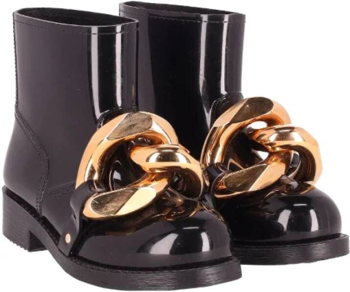 JW Anderson Pre-owned Rubber boots Black Dames