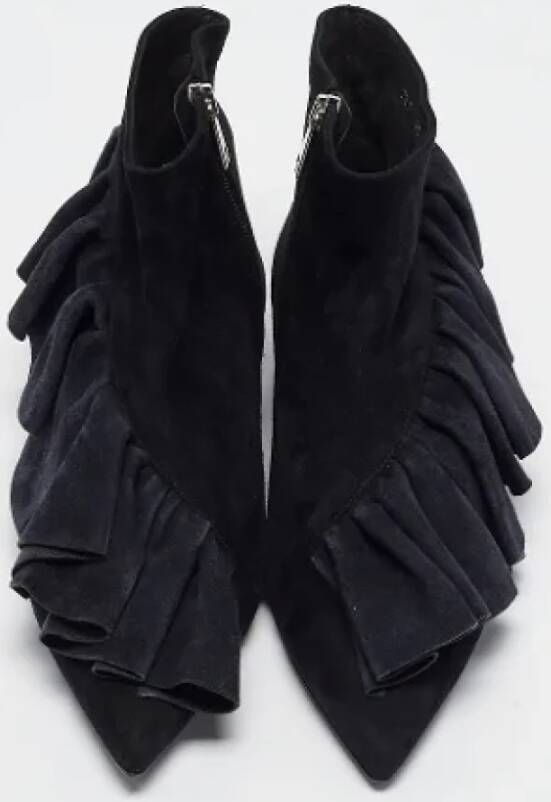 JW Anderson Pre-owned Suede boots Black Dames