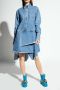 JW Anderson Blauwe Rubber Enkellaarzen Stijlvol Blue Dames - Thumbnail 4