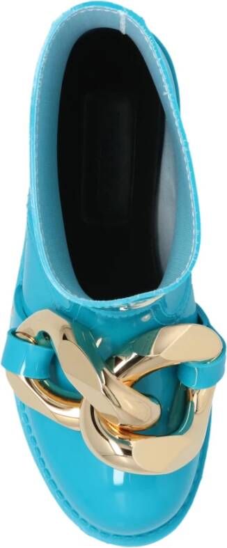 JW Anderson Stijlvolle regenlaarzen Blauw Dames