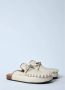 JW Anderson Ruffle Leren Muiltjes White Dames - Thumbnail 2