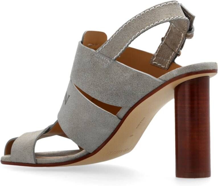 JW Anderson Sandalen met hak Gray Dames