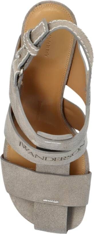 JW Anderson Sandalen met hak Gray Dames