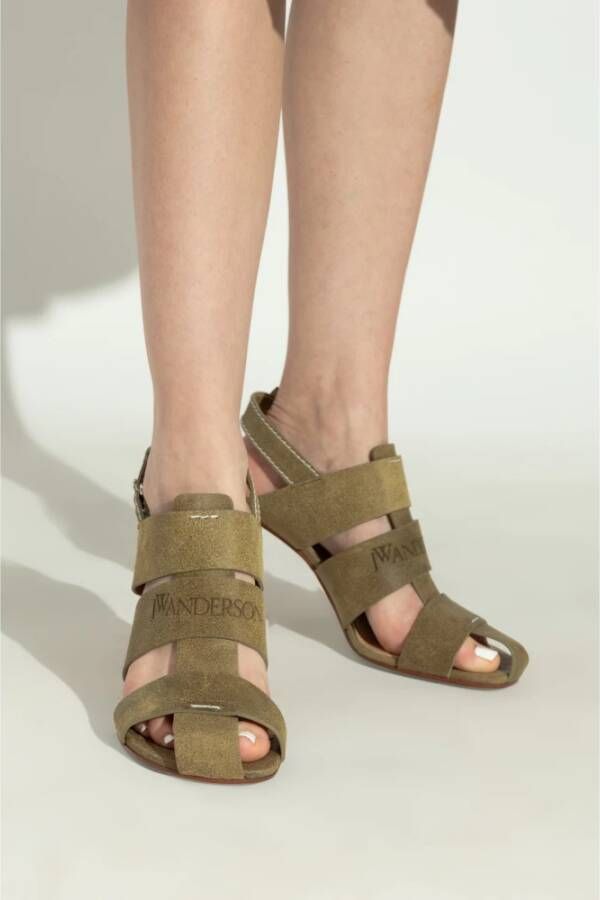 JW Anderson Sandalettes met hak Green Dames