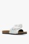 JW Anderson Leren slippers met kettingdetail White Dames - Thumbnail 4