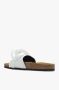 JW Anderson Leren slippers met kettingdetail White Dames - Thumbnail 5